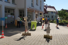 Informationsstand am Rathaus